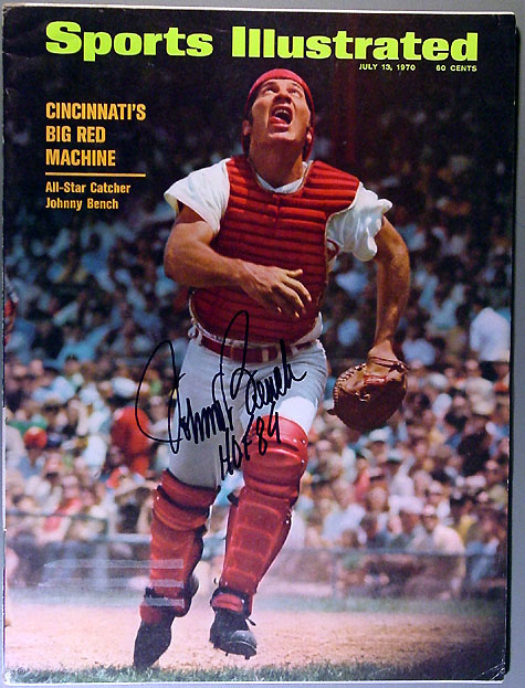 Signed Bud Harrelson Photo - Sports Illustrated Magazine