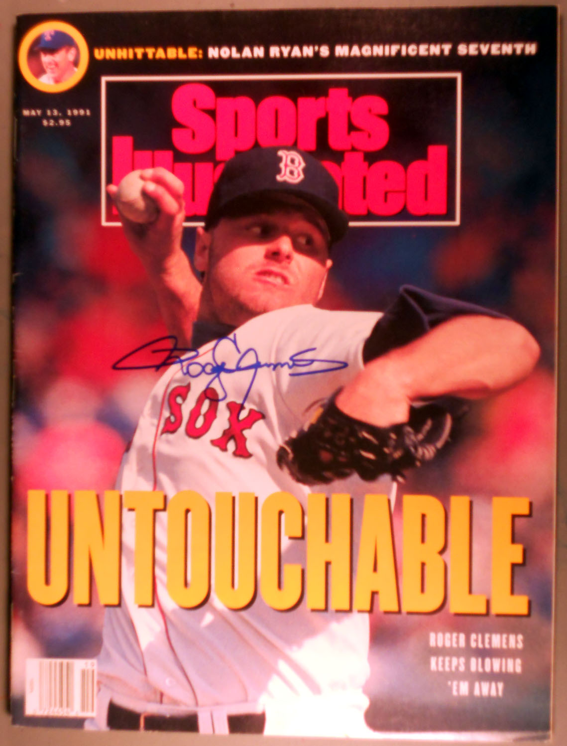 Roger Clemens Original Sports Illustrated Magazine May 12 